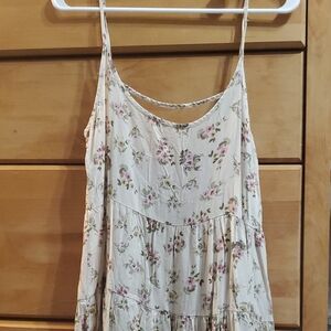 Floral Spaghetti Strap Dress